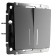 Two -clavy passage circuit breaker with backlight (matte graphite) W1122164
