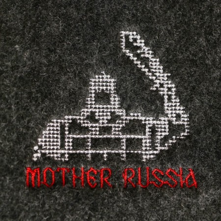 Mitten for the bath "Mother Russia"-1