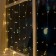 Garland "Curtain" 2 × 2 m Rosa, IP20, silver thread, 300 LED, warm white glow, 12 V