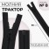Lightning "Tractor", No. 8, detachable, castle machine, 90 cm, black color