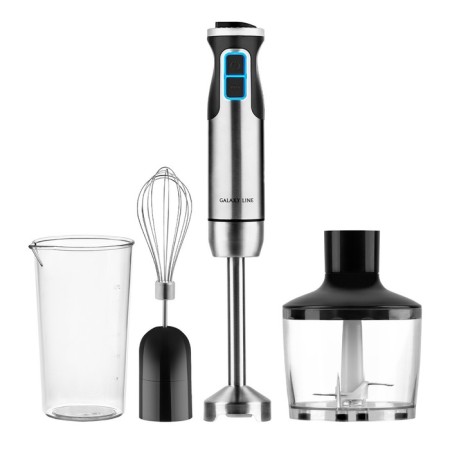 Galaxy Line GL 2134, 1350 W, 0.9/0.6 l, 12 speeds, gray, gray
