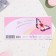 Money envelope "Congratulations!" flowers on a pink background, 8.3 x 16.5 cm