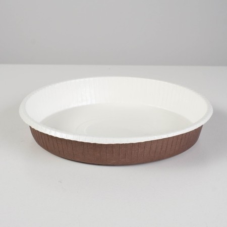 Baking uniform, brown-white, 18.5 x 3.5 cm