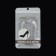 Shoes for shoes, with a tread, silicone, 10 × 6 cm, pair, color transparent