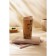 A glass with a cork SL Home “Seville”, 450 ml, 9.5 × 9.5 × 18.5 cm, beige color