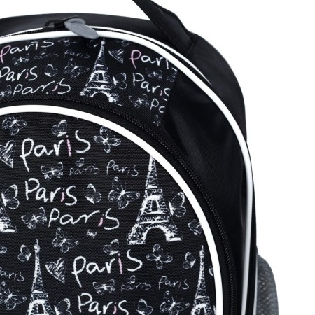 School backpack, 37 x 27 x 16 cm, ergonomic back, calligrata b "Paris"-8