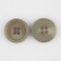 A set of buttons, 4 punctures, d = 22 mm, 10 pcs, the color is gray-brown