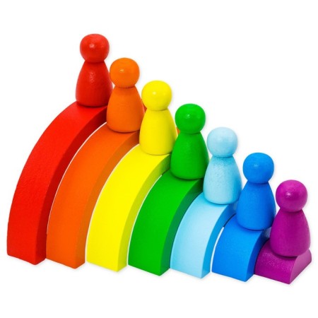 Pyramid "Steps. Rainbow"-6