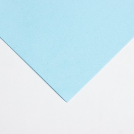Foamiran matte 50x50cm 1 mm, pale blue-1
