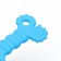 Chewing toy "curls", tpr, 10 cm, blue
