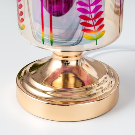 Aromariner touchscap "leaves" G9 35W gold 10.5x10.5x20 cm Risalux-8