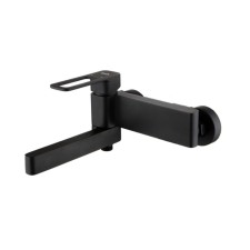 IDDIS SLIBL00I02WA bath mixer, without shower accessories, black