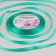 Satin tape, 6 mm × 23 ± 1 m, turquoise color No. 54