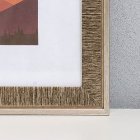 Photo frame plastic 30x40 cm "Bjern" Platinum-1