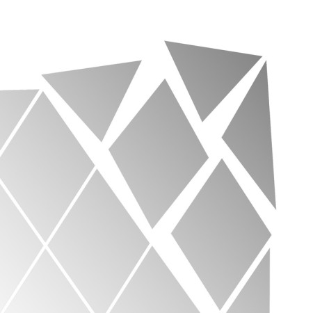 Interior stickers "rhombuses", mirror, wall decor, panel 50 x 100 cm, 32 email-3