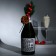 New Year's decoration for a bottle of "Joy in the New Year"