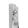 Convector heater Luazon LKO-04, floor, 2000 watts, 30 m², 2 modes, white