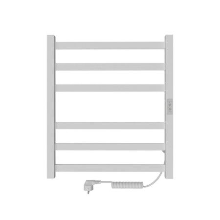 Electric towel Indigo Oktava Slim 3, 600x500 mm, hidden installation, white