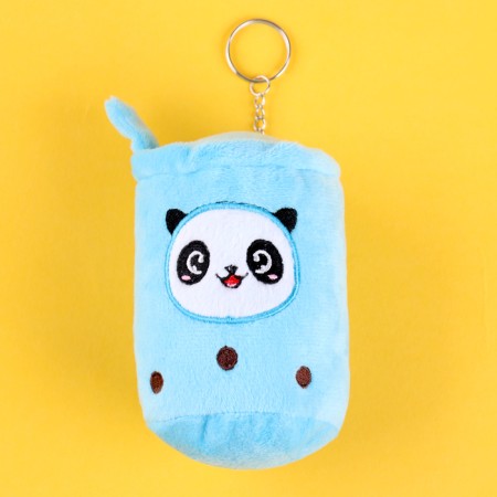 Wallet "Steel" with panda, 12 cm, color mix-1