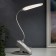Lamp table clothespin Sensor 3 modes LEDH14 "Golden strip" Lupa USB, 3AAA 44x15x6 cm Risalux