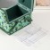Casket for needlework "Field flowers on green" 19x26x14.5 cm