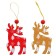 New Year's Suspension "Fairytale Deer", Mix color