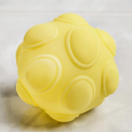 A set of developing tactile balls "chicken", 6 pcs, with a squeak, color mix, crumb I-9