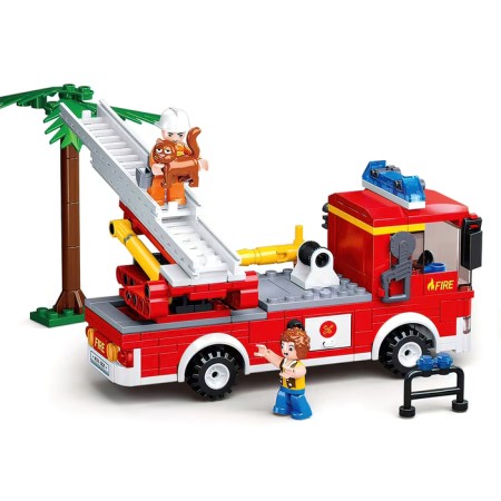 Designer "Fire machine with a staircase", 269 parts-1