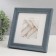 Photo frame Plastic "Mira" 15x15 cm, 642445-3, gray (plastic screen)