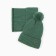 Kit for children (hat, snood), green color, size 52-54