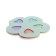 Block with a sticky edge, a set of 93 mm, notes 35 x 35 mm, figured, Devente flower, 5 colors x 20 sheets, offset