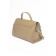 Bag Cross-Body Women's, genuine leather, Ludor beige, 23x9x16 cm