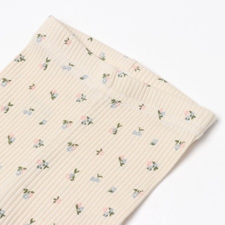 Leggings of crumb I Wildflowers, height 74-80 cm, beige-1