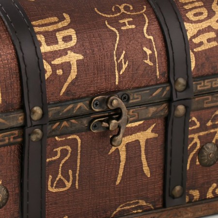 Casket chest "Ancient inscriptions" 20x15x15.5 cm-1