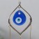 Wind music metal, plastic "From the evil eye with a pen" 3 bells 38x5x2.8 cm