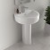Best 55 x 44.5 washbasin, white