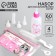 Set for feeding "fluffy happiness" for kittens, 60 ml, with 4 nipples and brush