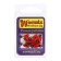 Mormyshka column with faceted ball "chameleon" (red), weight 1.1 g, size 3