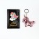 Set of passport cover and keychain "I believe in unicorns"