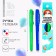 Gel pen “Our beloved teacher!”, 2 pcs., Blue and red pasta