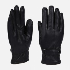 Gloves male, dimensionless, with insulation, black color