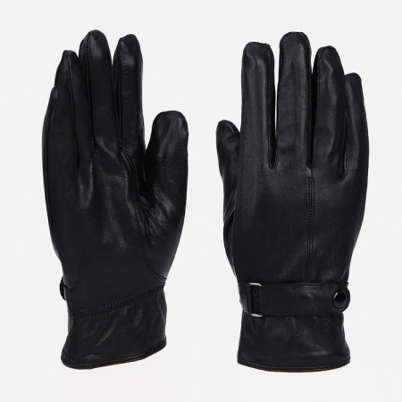 Gloves male, dimensionless, with insulation, black color