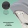 Walking stroller Farfello Stella Stl, Color Unique Grey