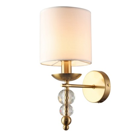 Bra Freya Fr1009wl-01BS Side, 212x150x380 mm, E14, 1x40W, brass color-2