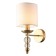 Bra Freya Fr1009wl-01BS Side, 212x150x380 mm, E14, 1x40W, brass color