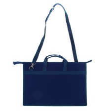 Folder for drawings and drawings A3, 420 x 343 x 50 mm, with handles, plastic, zipper on top, 0.9 mm, 