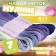 Set of threads of muline, 8 ± 1 m, 7 pcs, color violet spectrum