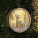 Christmas tree toy "Deer in the forest", batteries AAAX2 (not in the kit), glow of warm white