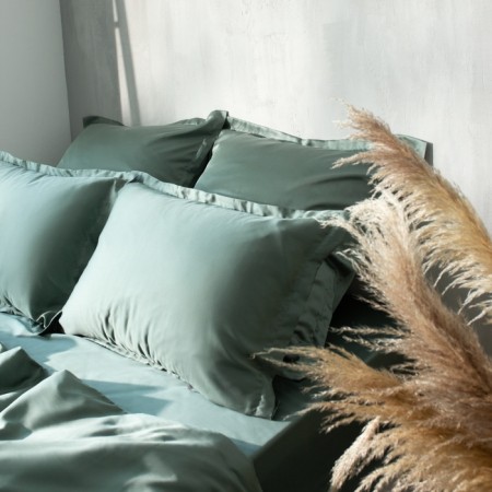 Pillowcase SL Home Tencel 50*70+3 cm, col. olive