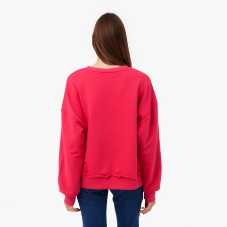 Female sweatshirt Minaku: Casual Collection Fuchsia color, size 46-48-3